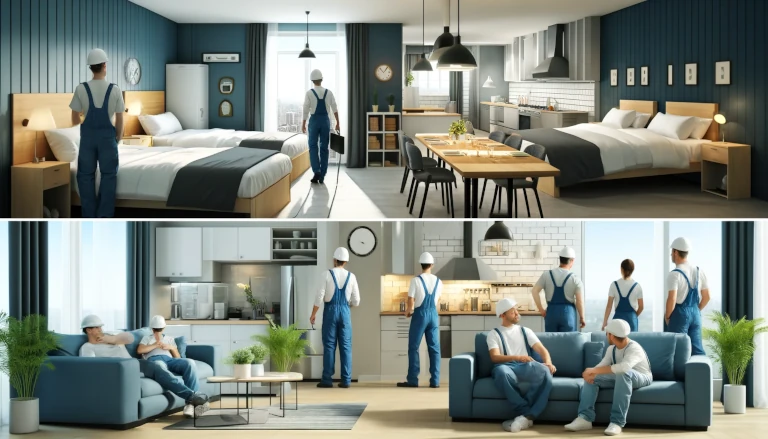 Monteurzimmer in Stettin für Firmen und Teams